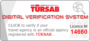TÜRSAB Dijital Doğrulama Sistemi - رقم الترخيص 14660